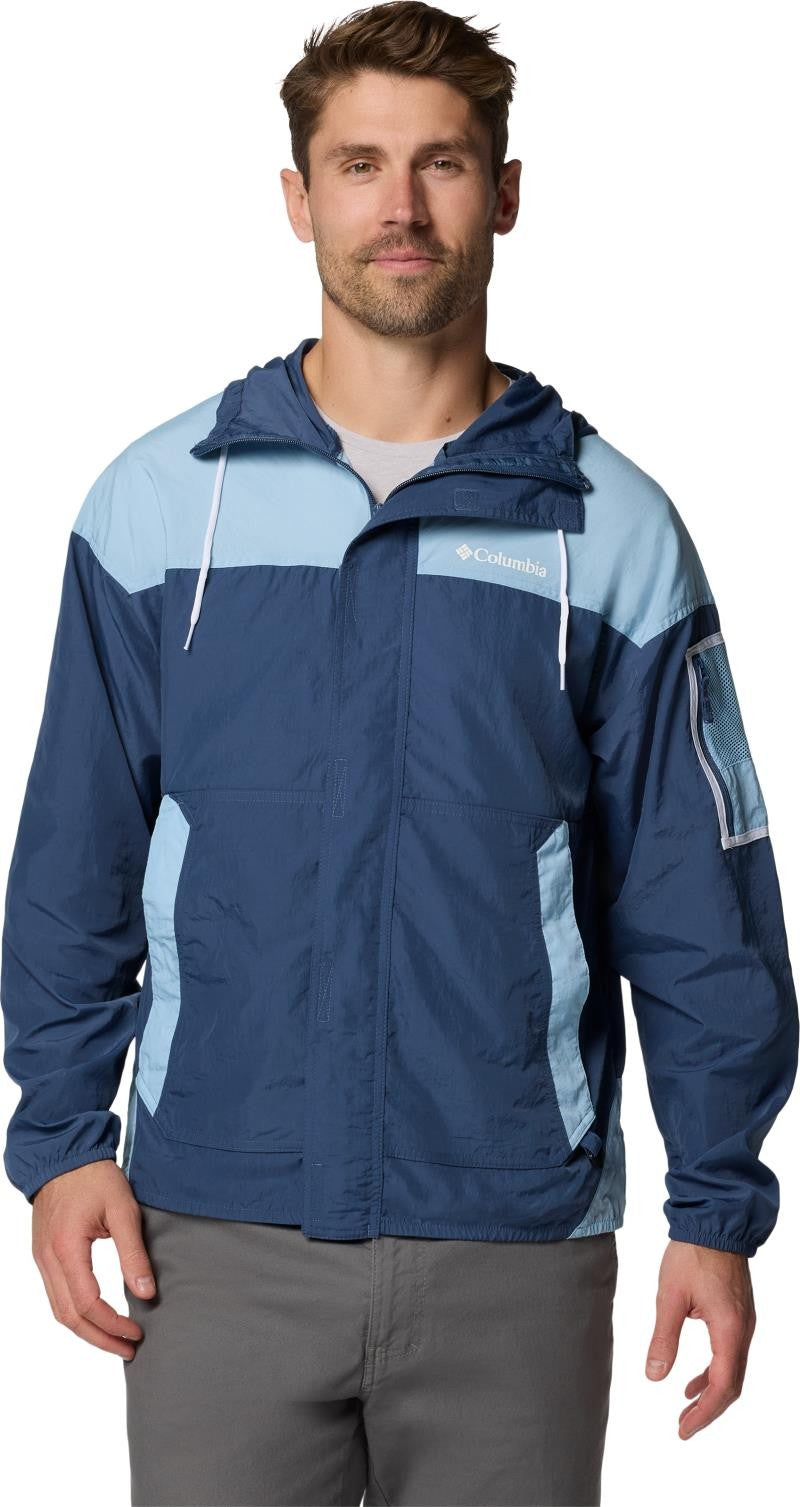 Challenger II Windbreaker - Mens - dark mountain / ripple blue 1