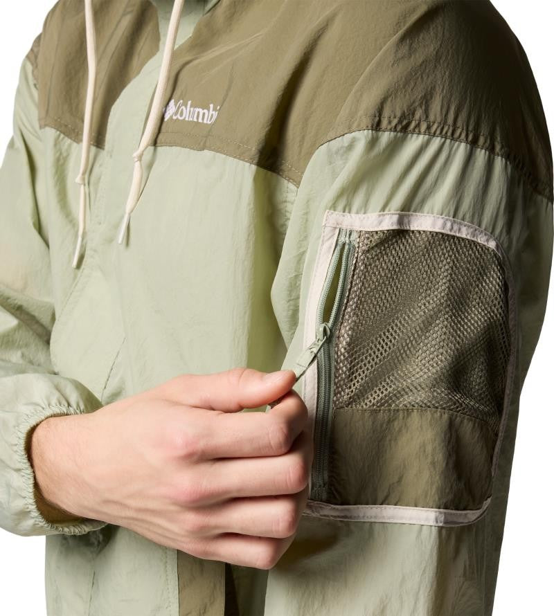 Challenger II Windbreaker - Mens - safari / stone green 1