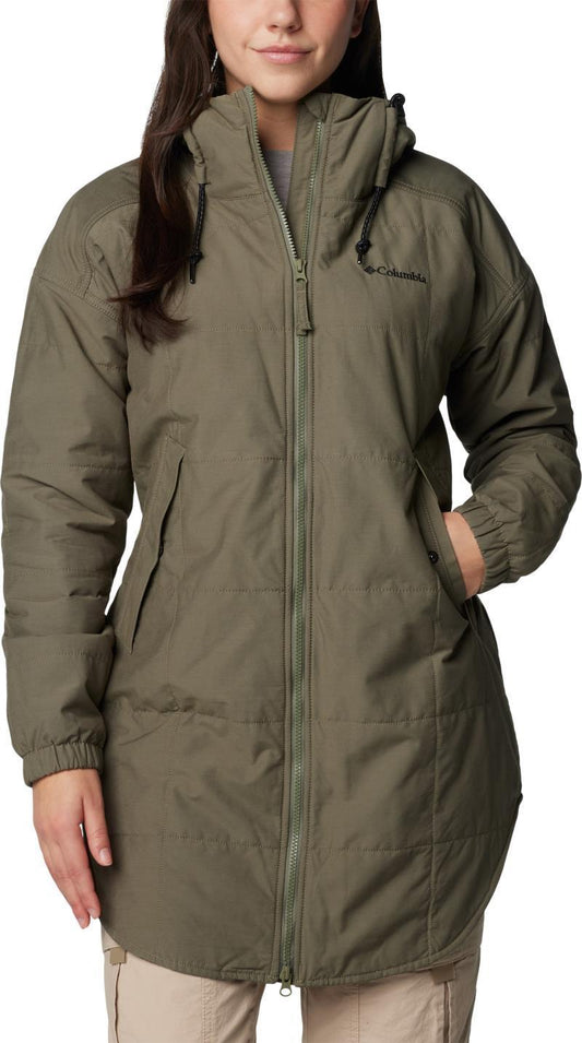 Chatfield Hill II Novelty Jacket - Womens - Stone Green / Chalk Omblur Tonal 1