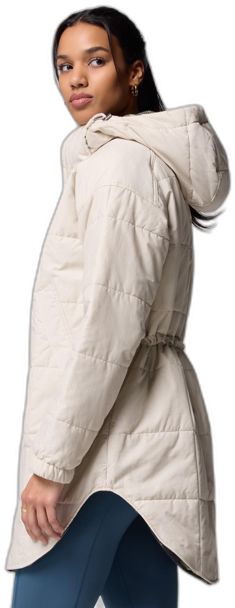 Chatfield Hill II Novelty Jacket - Womens - dark stone / safari omblur print 1