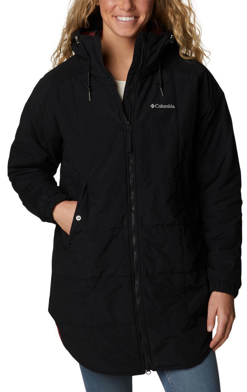 Chatfield Hill Novelty Jacket - Womens - Black / Red Lily Check Print 1
