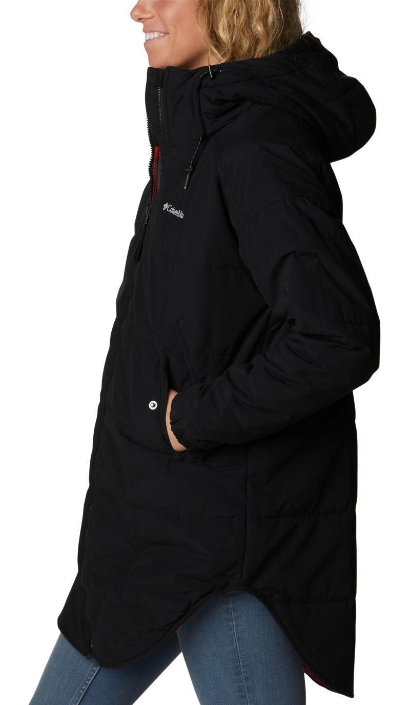 Chatfield Hill Novelty Jacket - Womens - Black / Red Lily Check Print 2