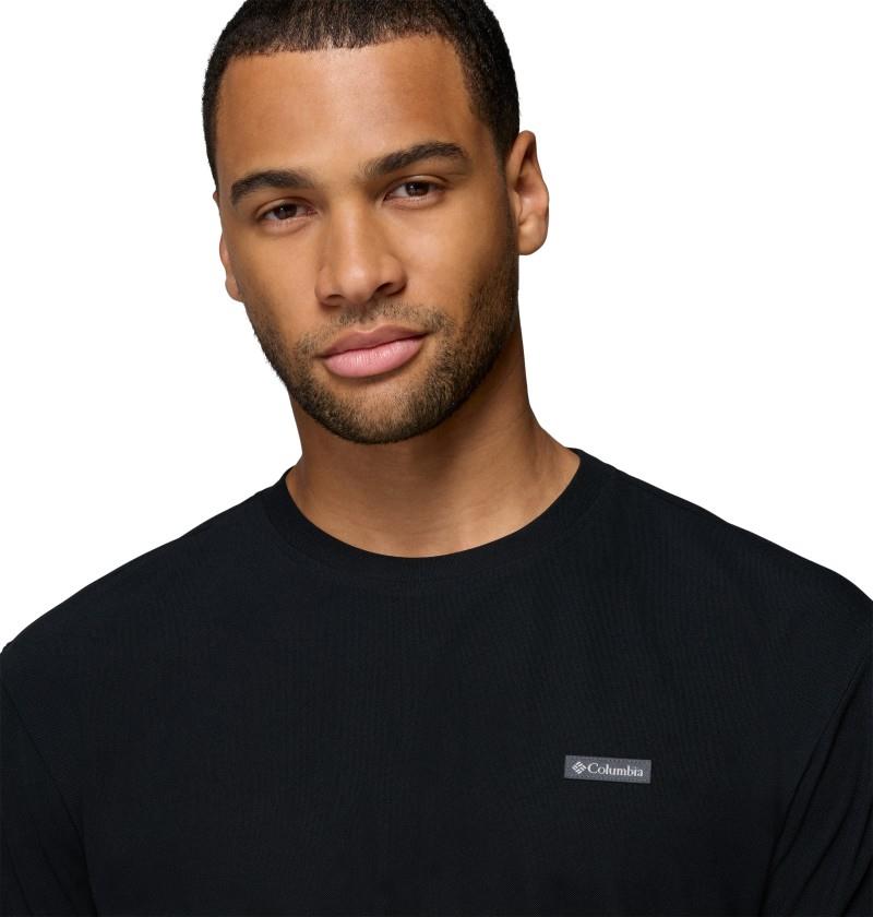Chill Creek Knit Tee - Mens - black 1