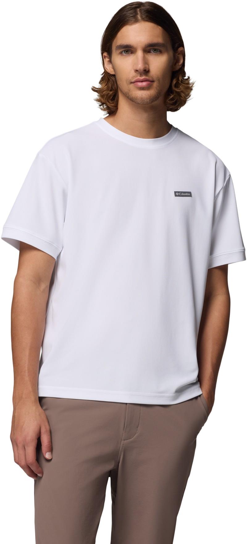Chill Creek Knit Tee - Mens - white 1