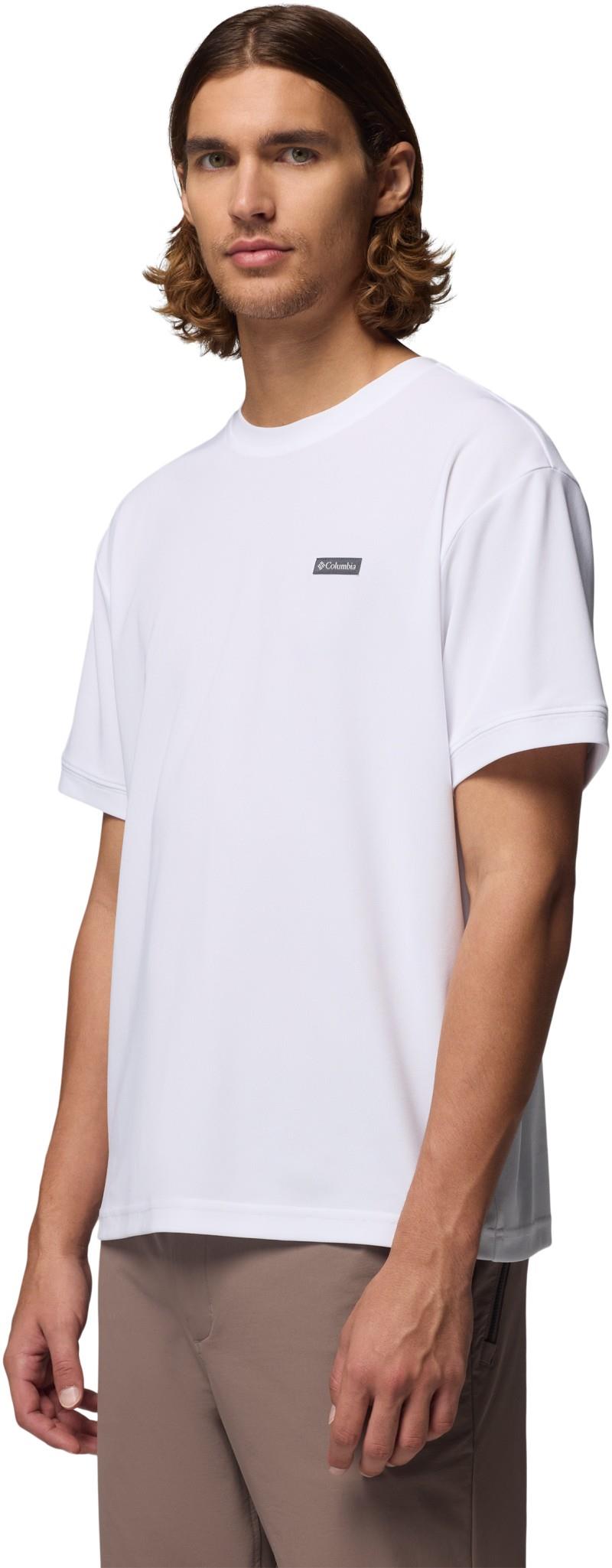Chill Creek Knit Tee - Mens - white 1