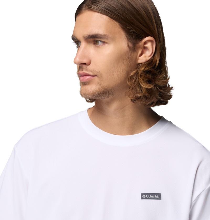 Chill Creek Knit Tee - Mens - white 1