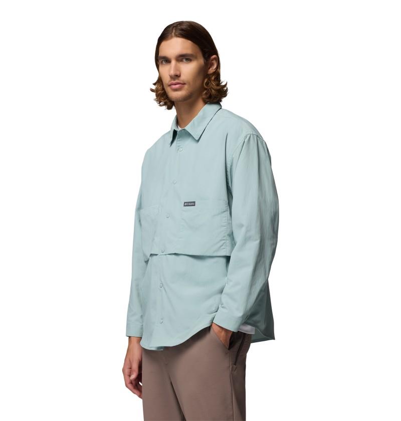 Chill Creek LS Shirt - Mens - crushed blue 1