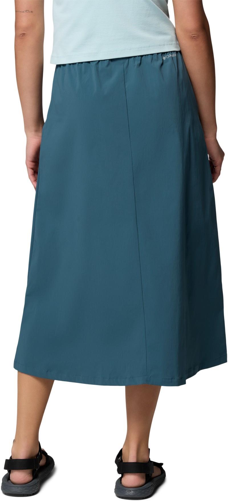 Chill Creek Long Woven Skirt - everblue 1