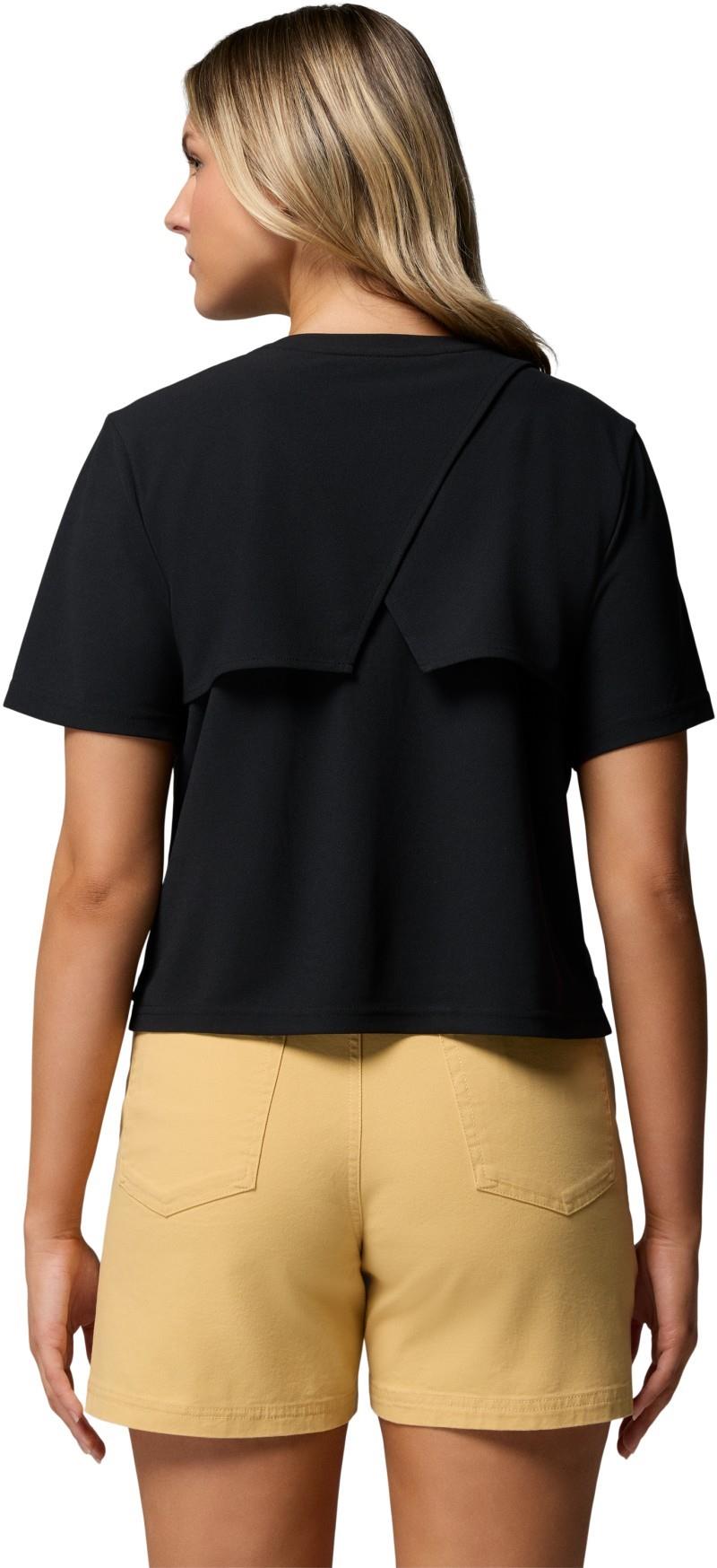 Chill Creek Pique SS Tee - Womens - black 1