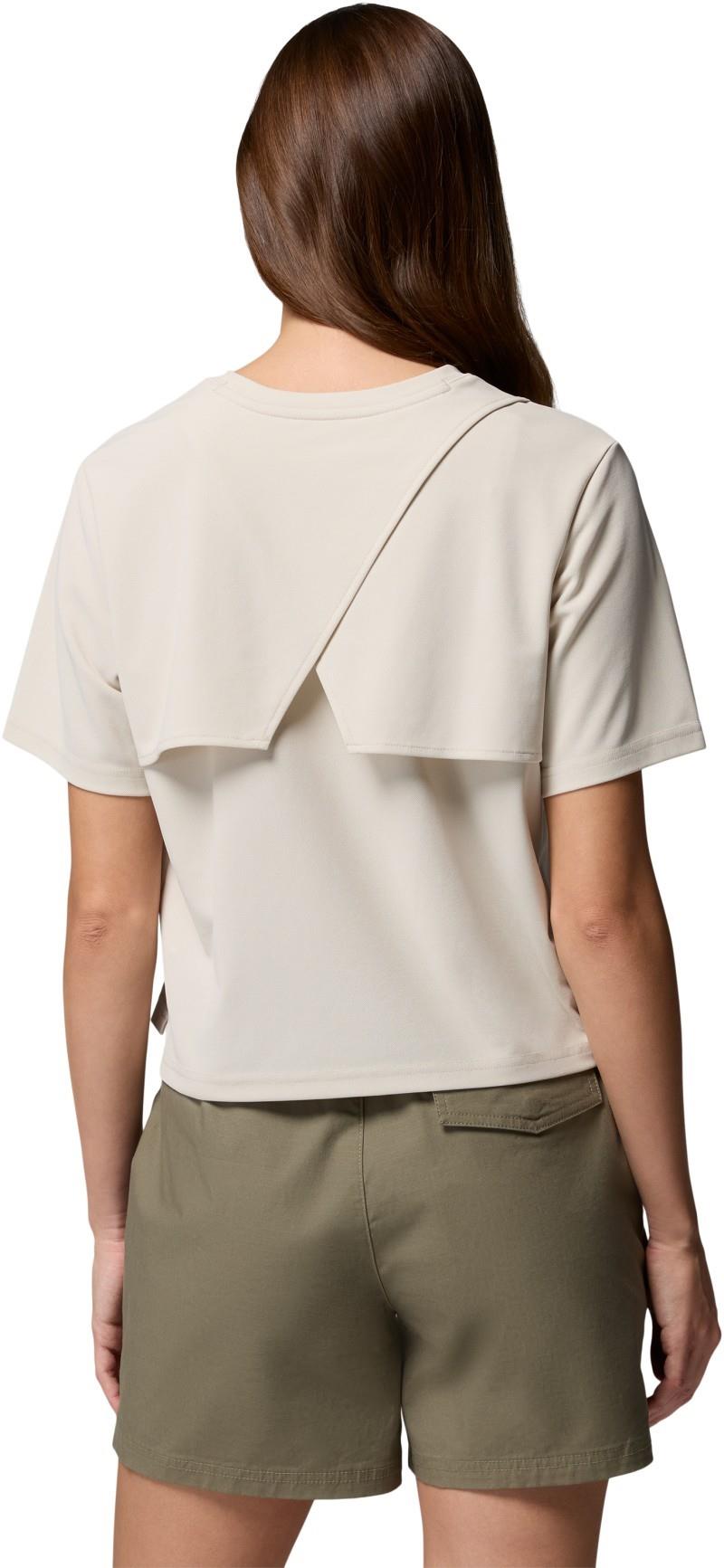 Chill Creek Pique SS Tee - Womens - dark stone 1