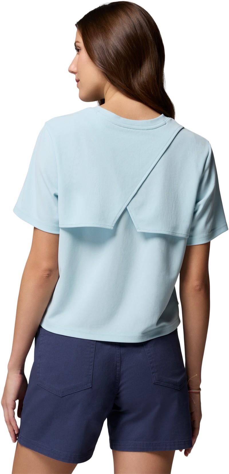Chill Creek Pique SS Tee - Womens - marine light 1