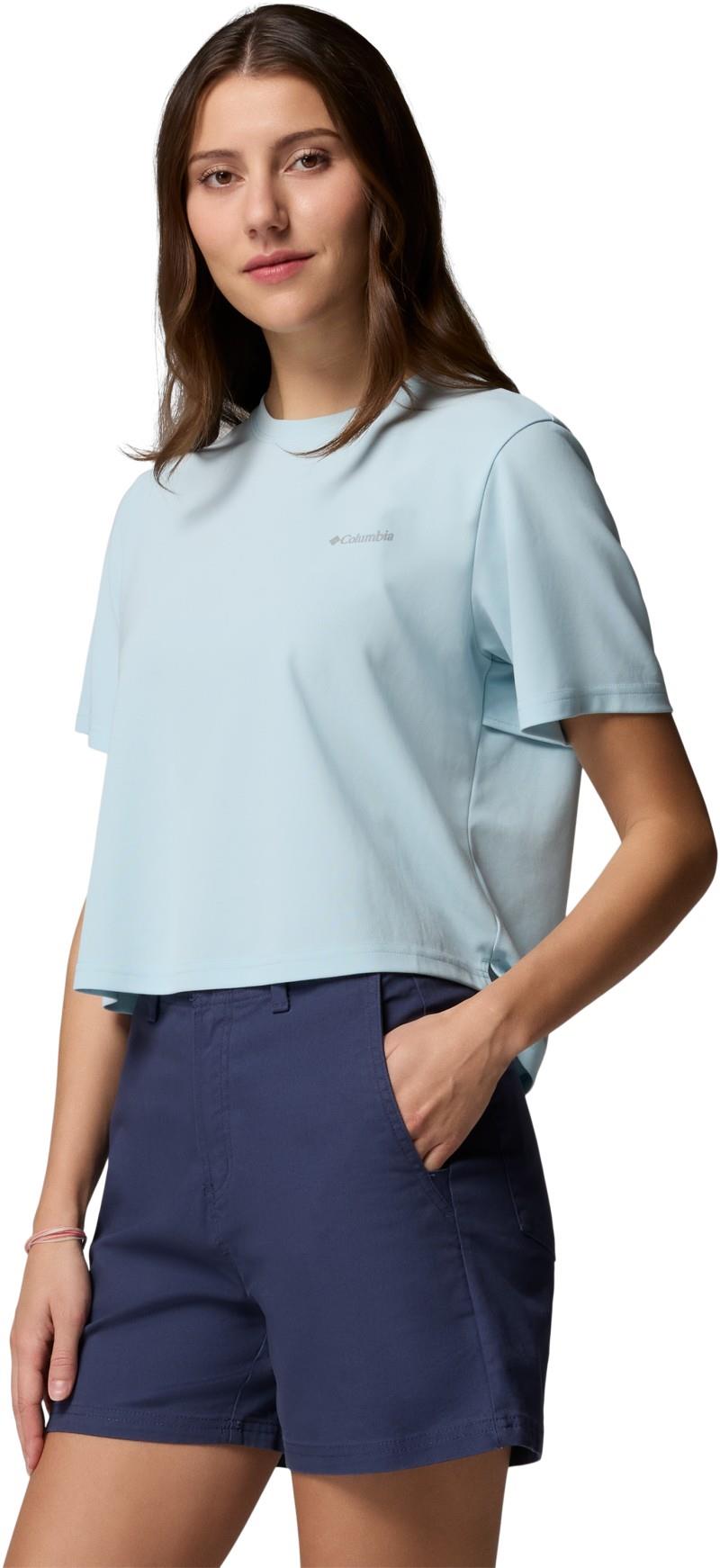 Chill Creek Pique SS Tee - Womens - marine light 1