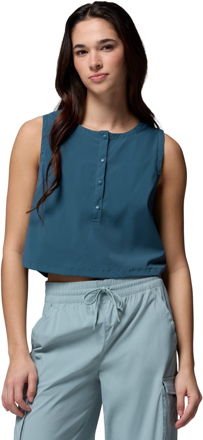 Chill Creek Woven Tank - Womens - everblue 1