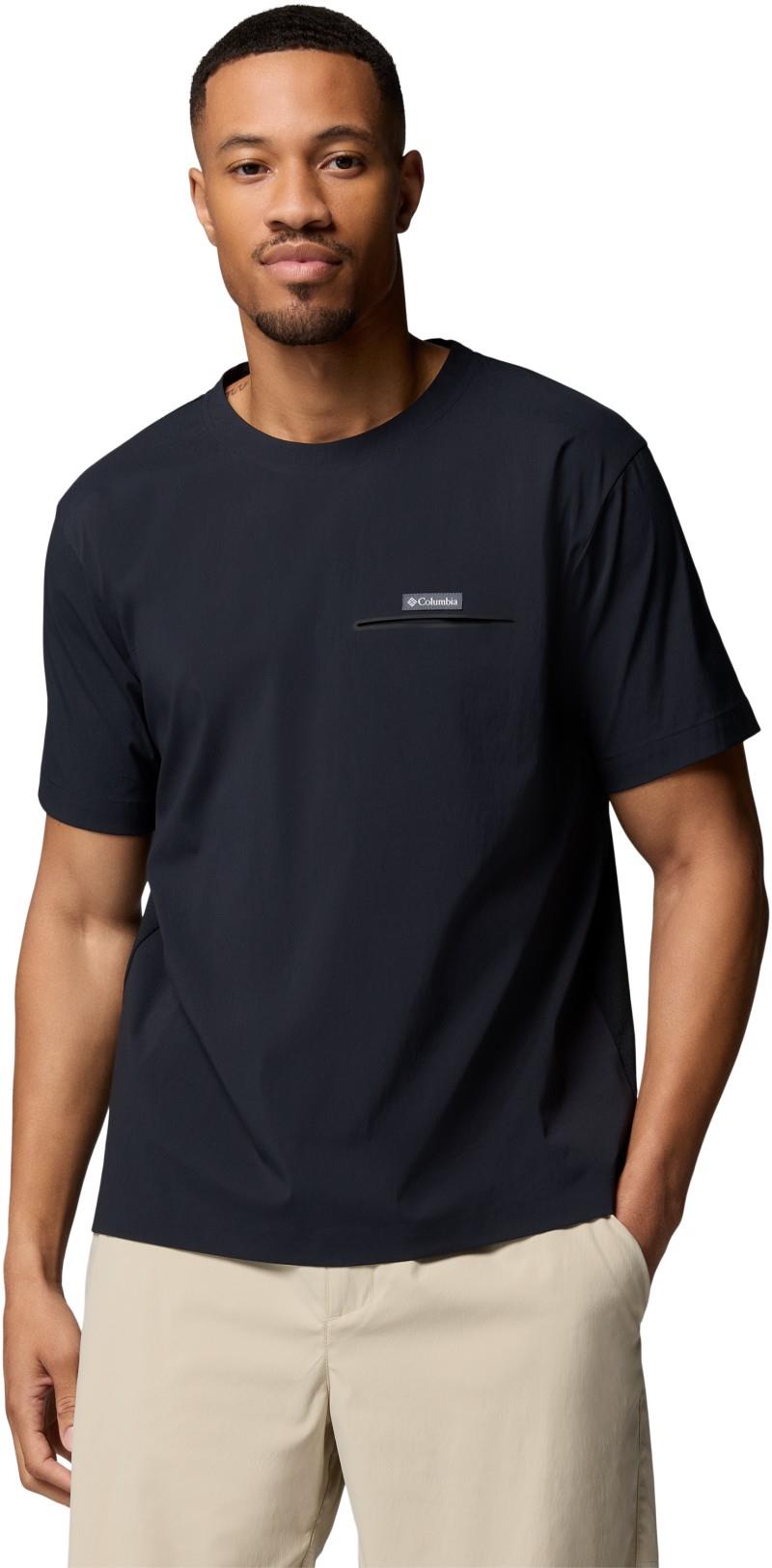 Chill Creek Woven Tee - Mens - black 1