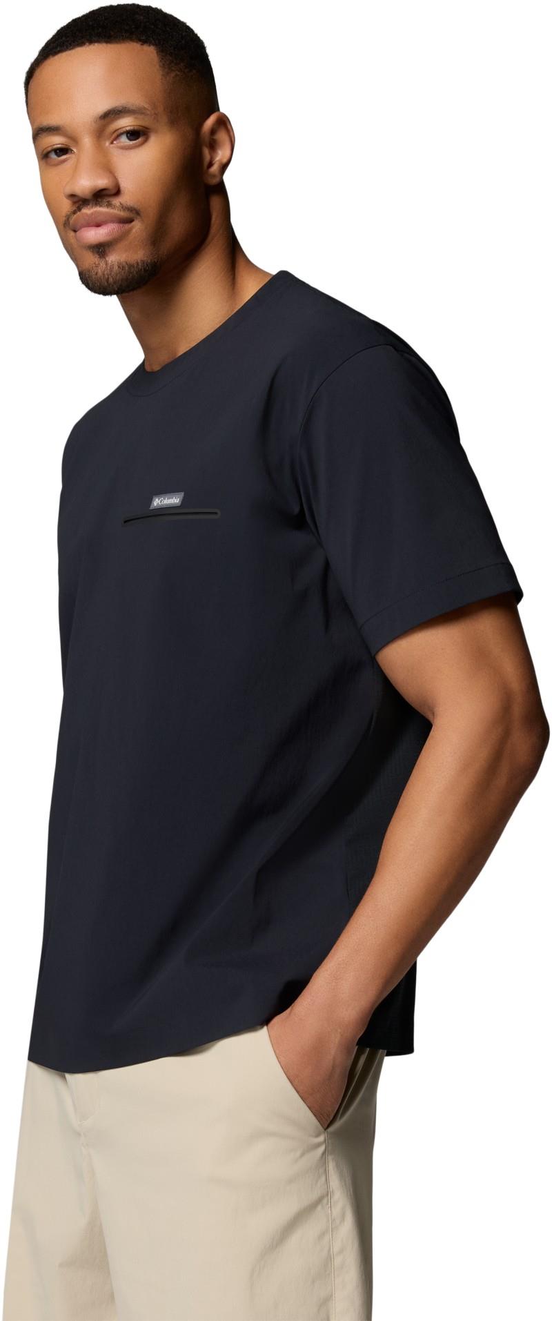 Chill Creek Woven Tee - Mens - black 1