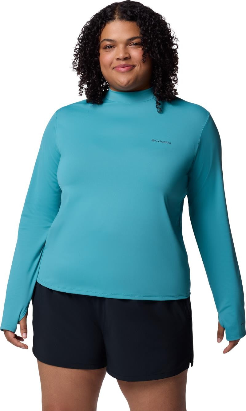 Chill River LS, Extended - Womens - teal 1