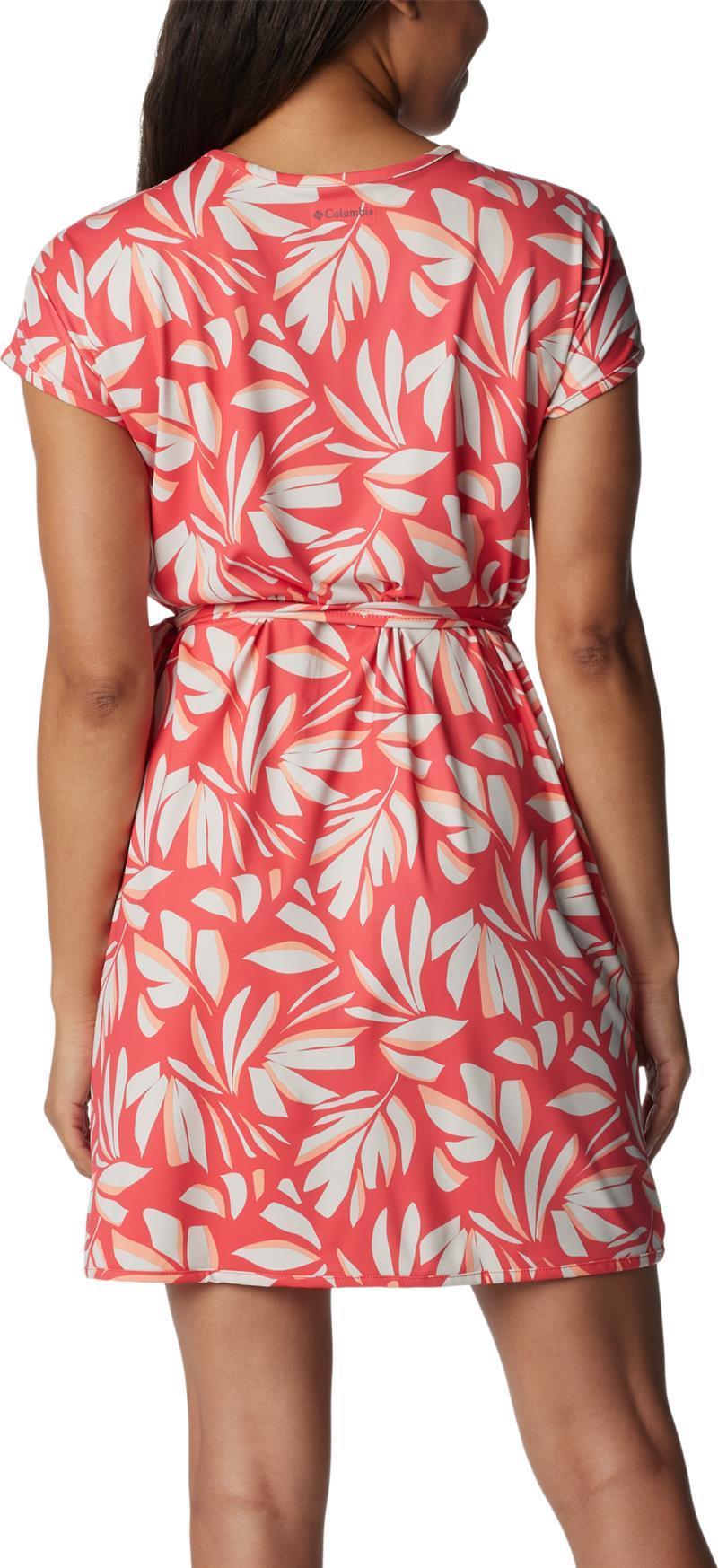 Chill River Print Wrap Dress - Juicy Areca 4