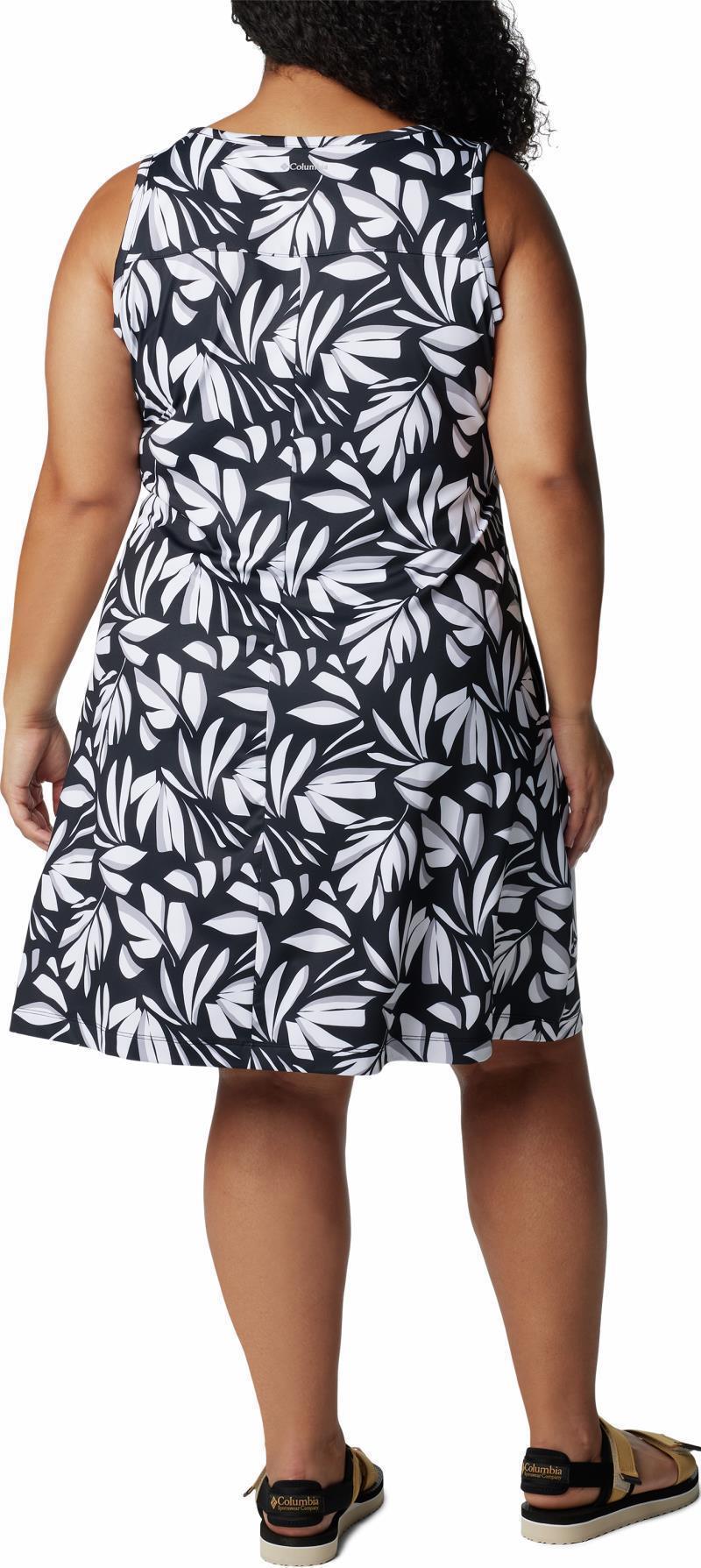 Chill River Printed Dress, Extended - Black Areca 2