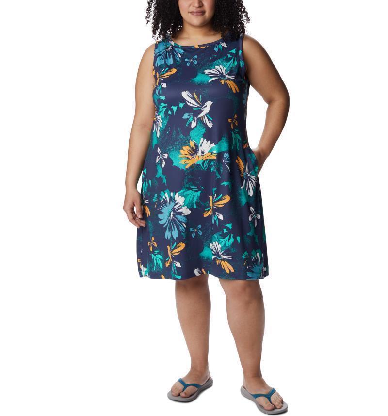 Chill River Printed Dress, Extended - Nocturnal Daisy Party Multi 1