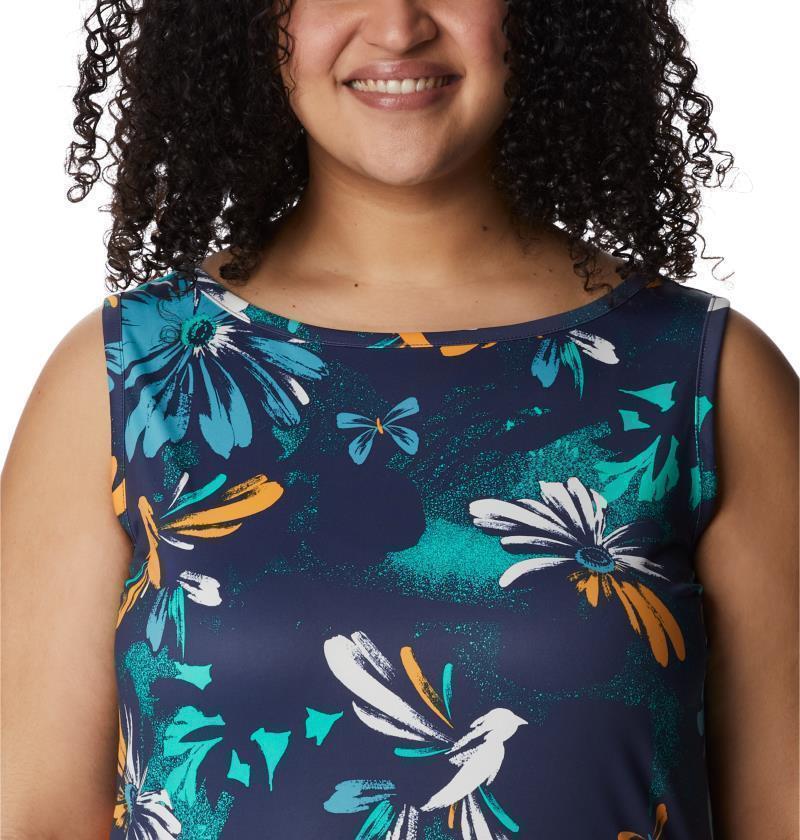 Chill River Printed Dress, Extended - Nocturnal Daisy Party Multi 4