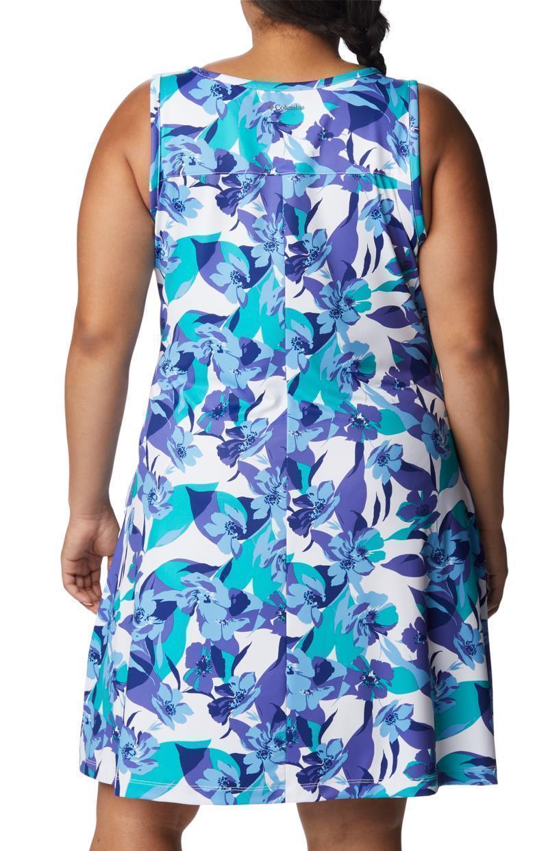 Chill River Printed Dress, Extended - Purple Lotus / Pop Flora 2