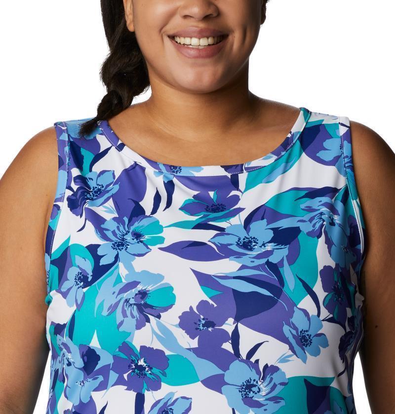 Chill River Printed Dress, Extended - Purple Lotus / Pop Flora 4