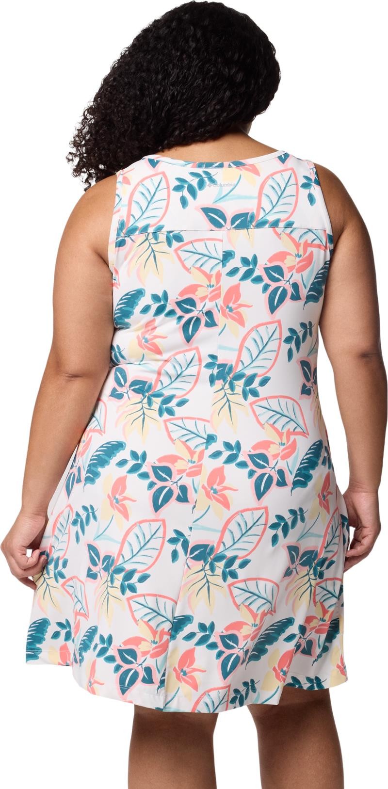 Chill River Printed Dress, Extended - alpenglow pasteled 1