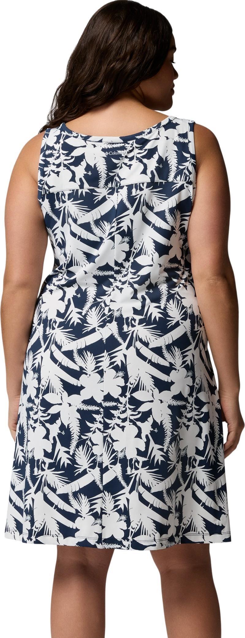 Chill River Printed Dress, Extended - collegiate navy / bontaniflage 1
