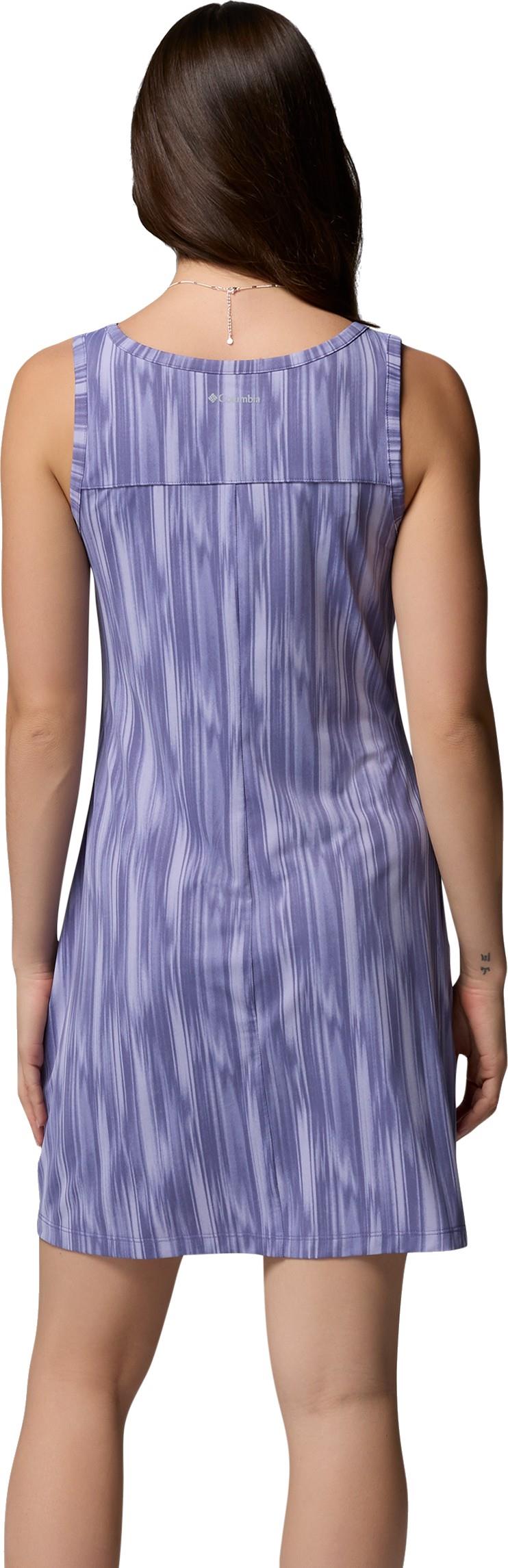 Chill River Printed Dress, Extended - stormwatch / shimmer 1