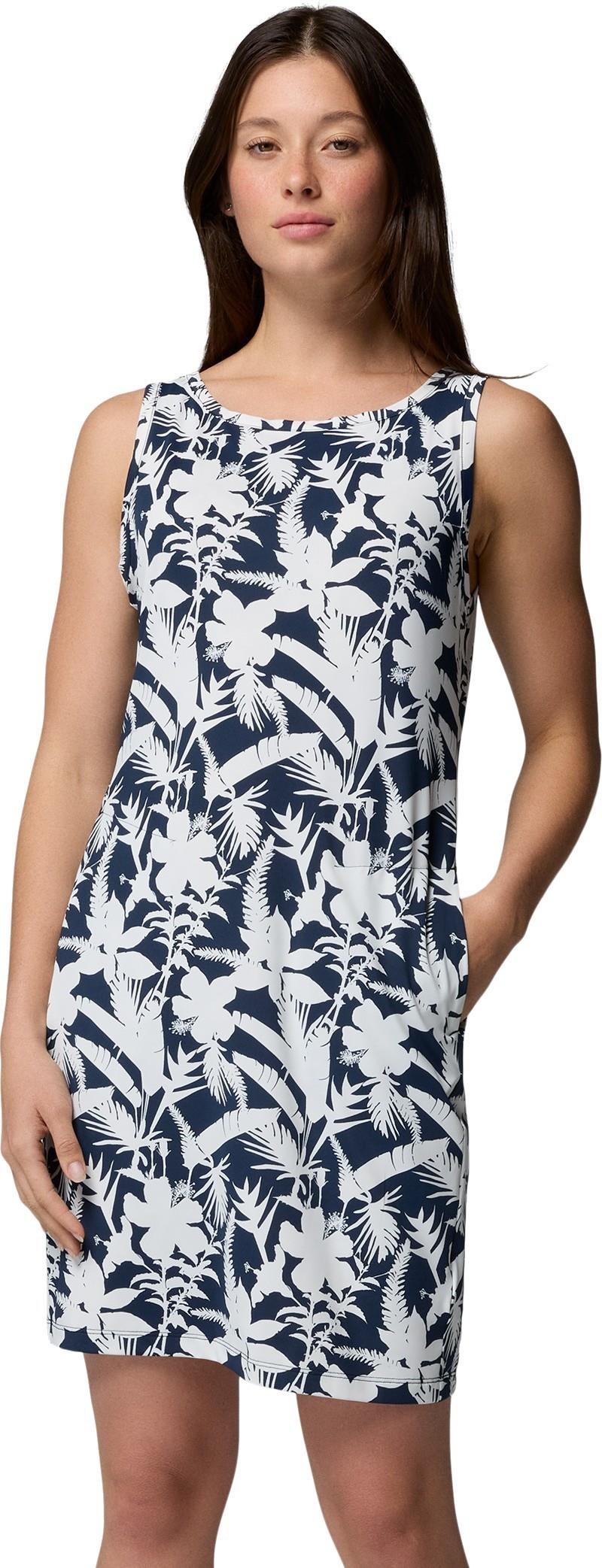 Chill River Printed Dress - collegiate navy / bontaniflage 1