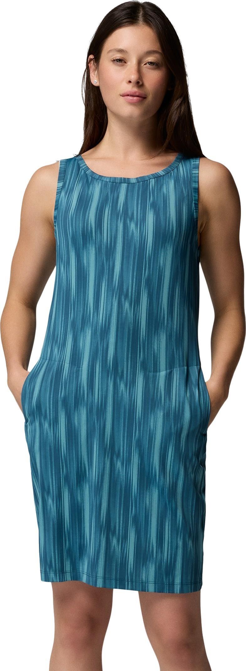 Chill River Printed Dress - everblue / shimmer 1