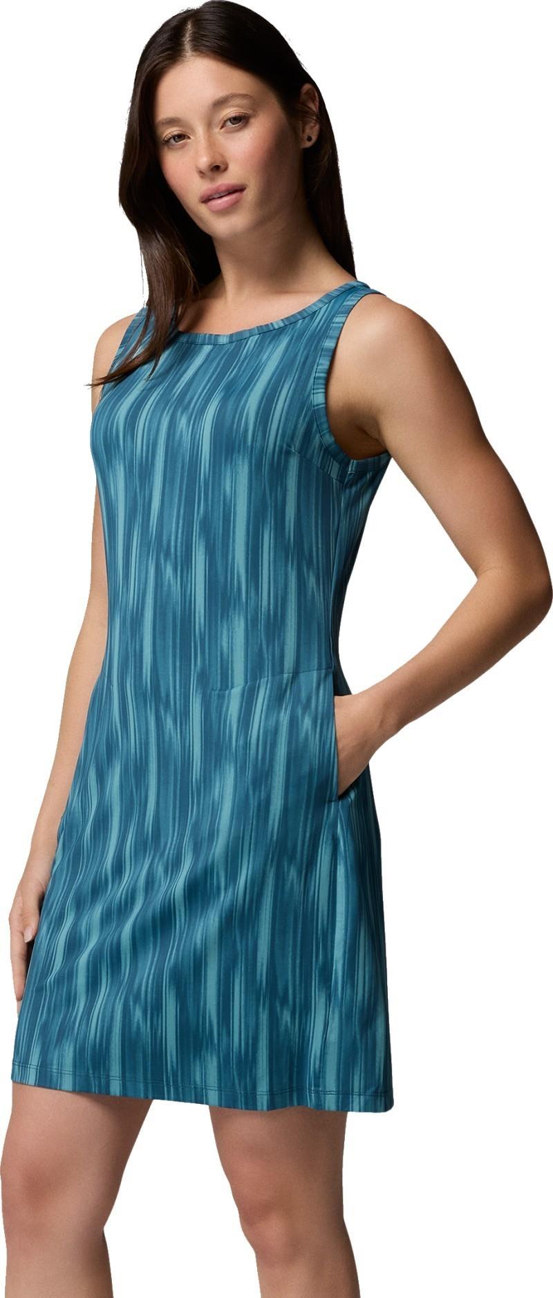 Chill River Printed Dress - everblue / shimmer 1