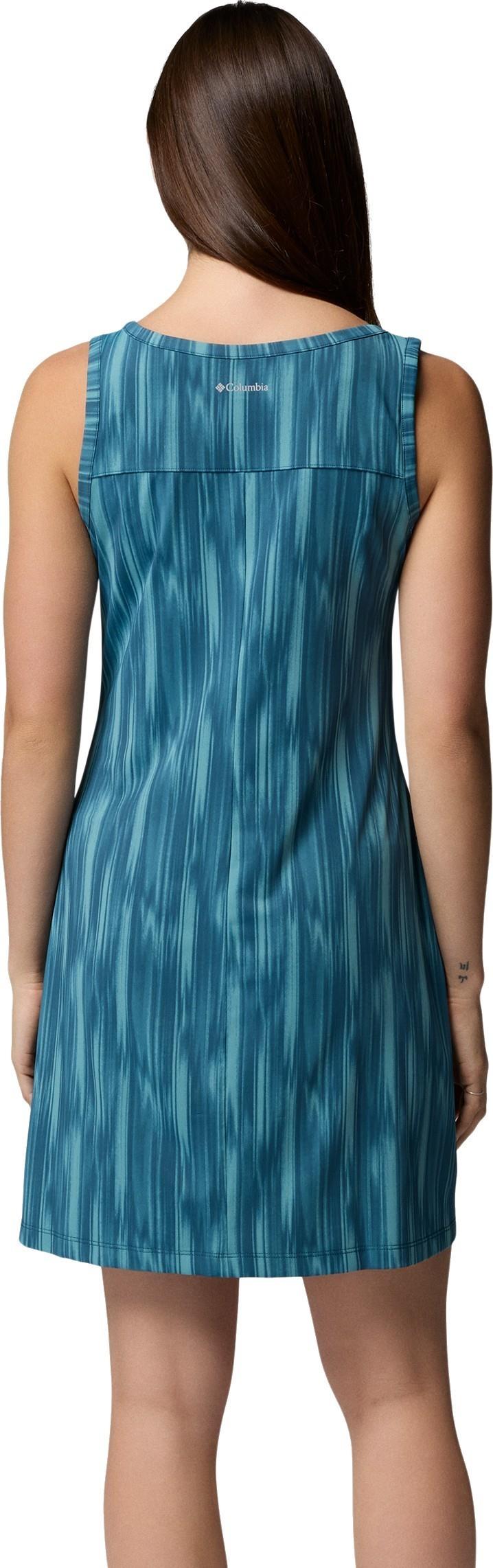 Chill River Printed Dress - everblue / shimmer 1