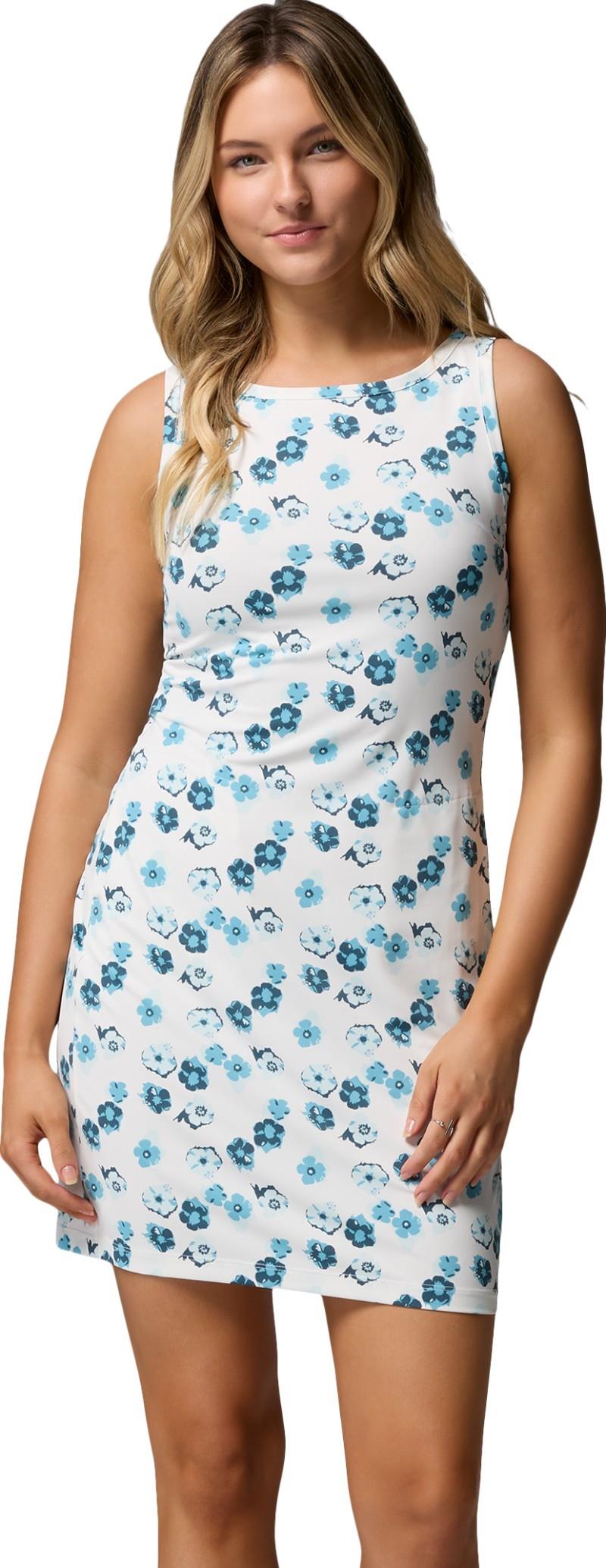 Chill River Printed Dress - white / floweret 1