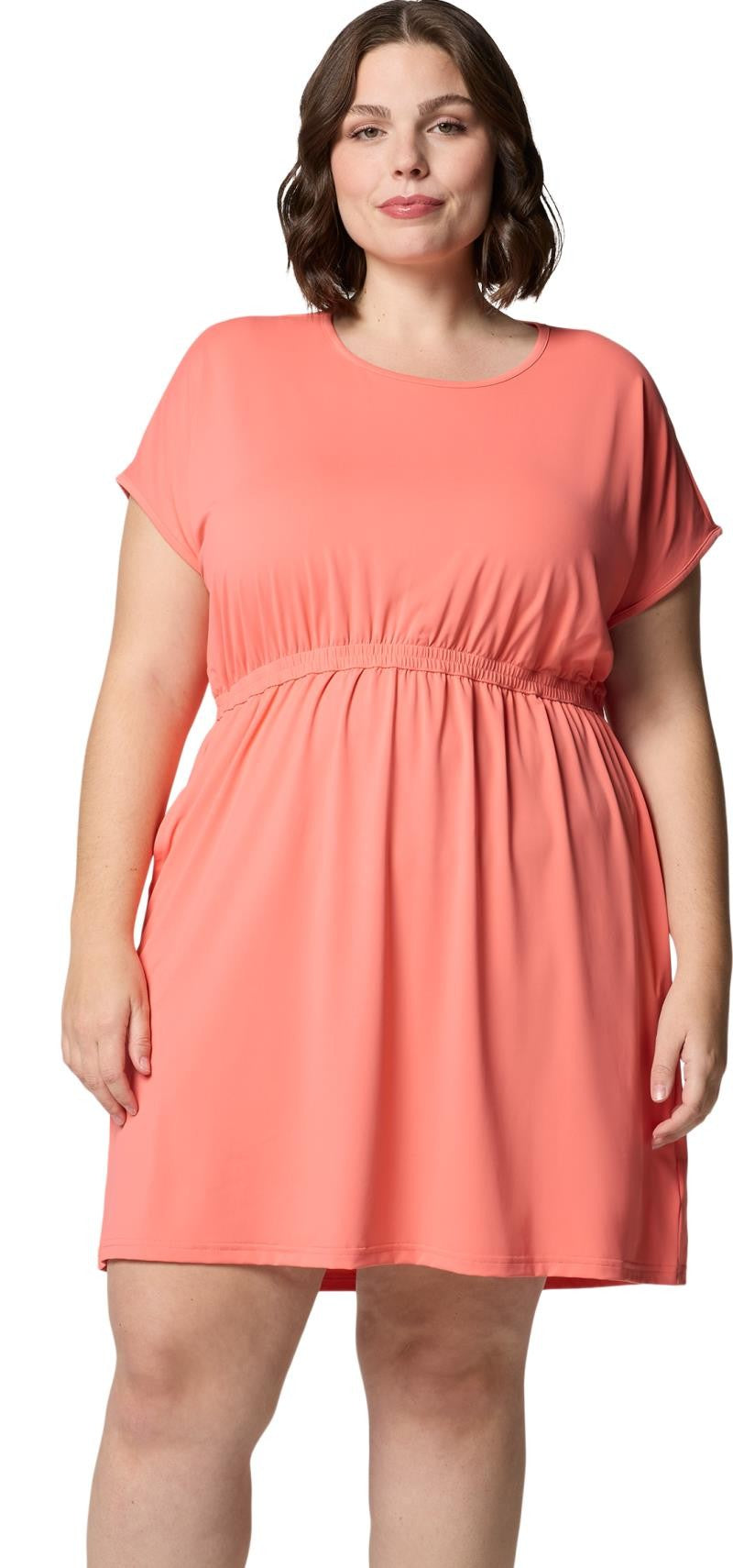 Chill River SS Dress, Extended - alpenglow 1