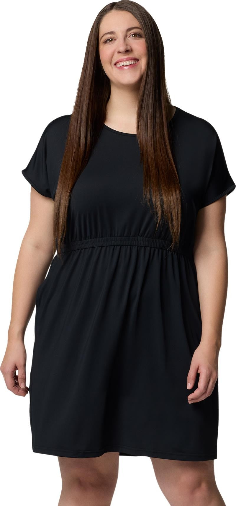 Chill River SS Dress, Extended - black 1