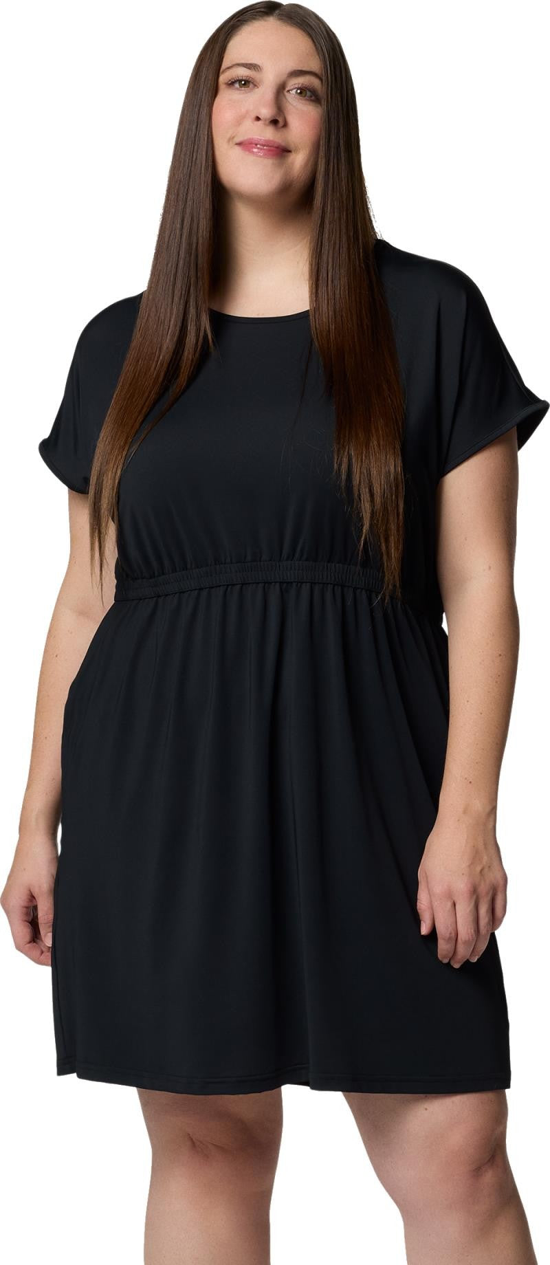 Chill River SS Dress, Extended - black 1