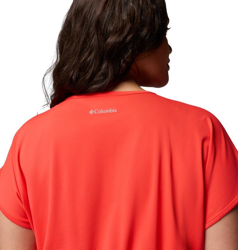 Chill River SS Dress, Extended - poppy red 1