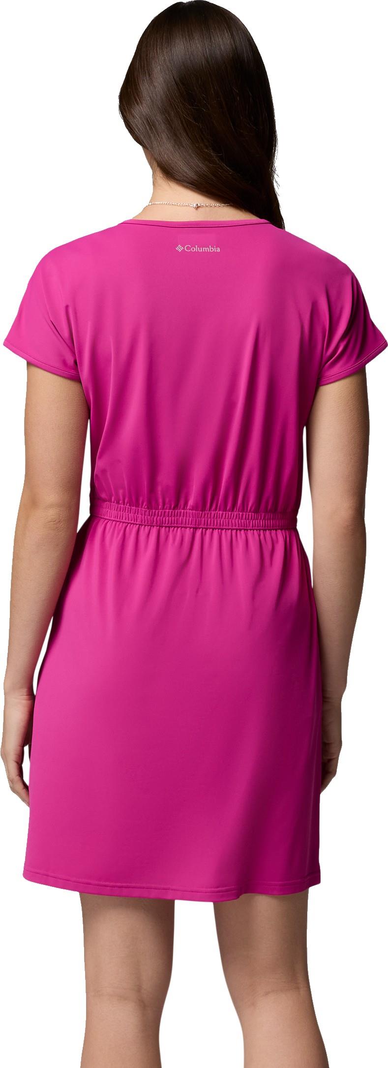Chill River SS Dress - fuchsia 1