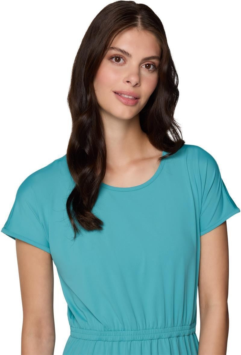 Chill River SS Dress - teal 1
