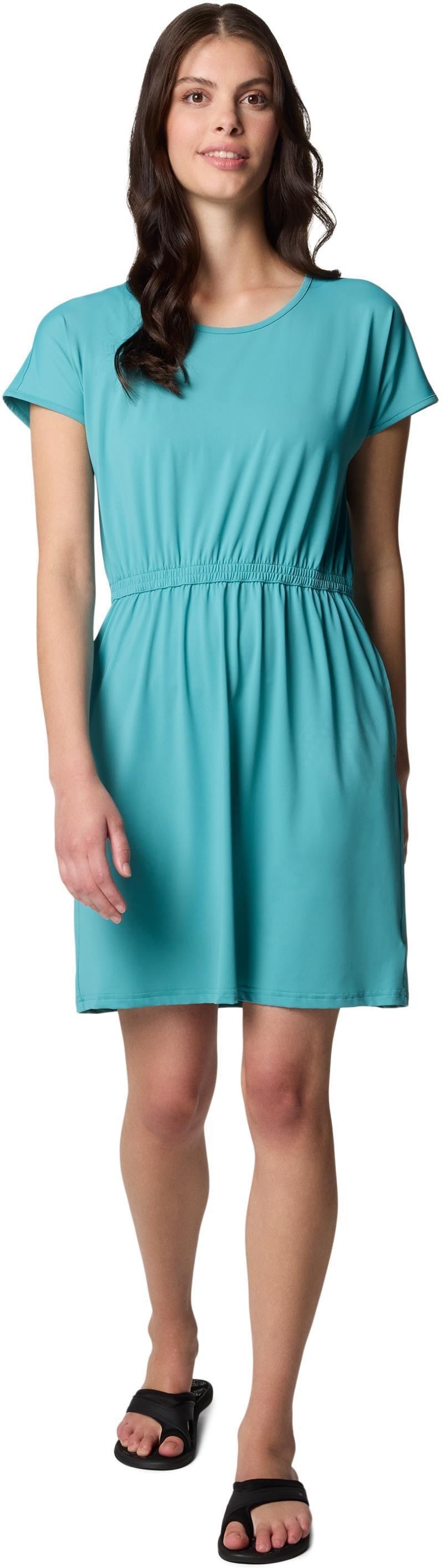 Chill River SS Dress - teal 1