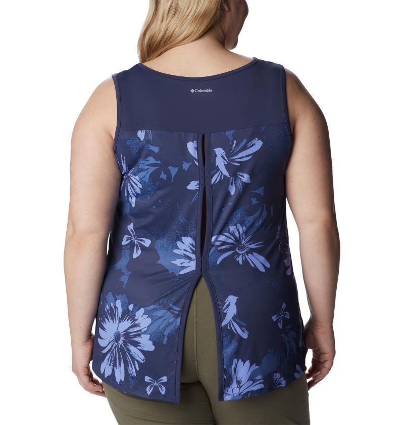 Chill River Tank, Extended - Womens - Nocturnal Daisy Party 3