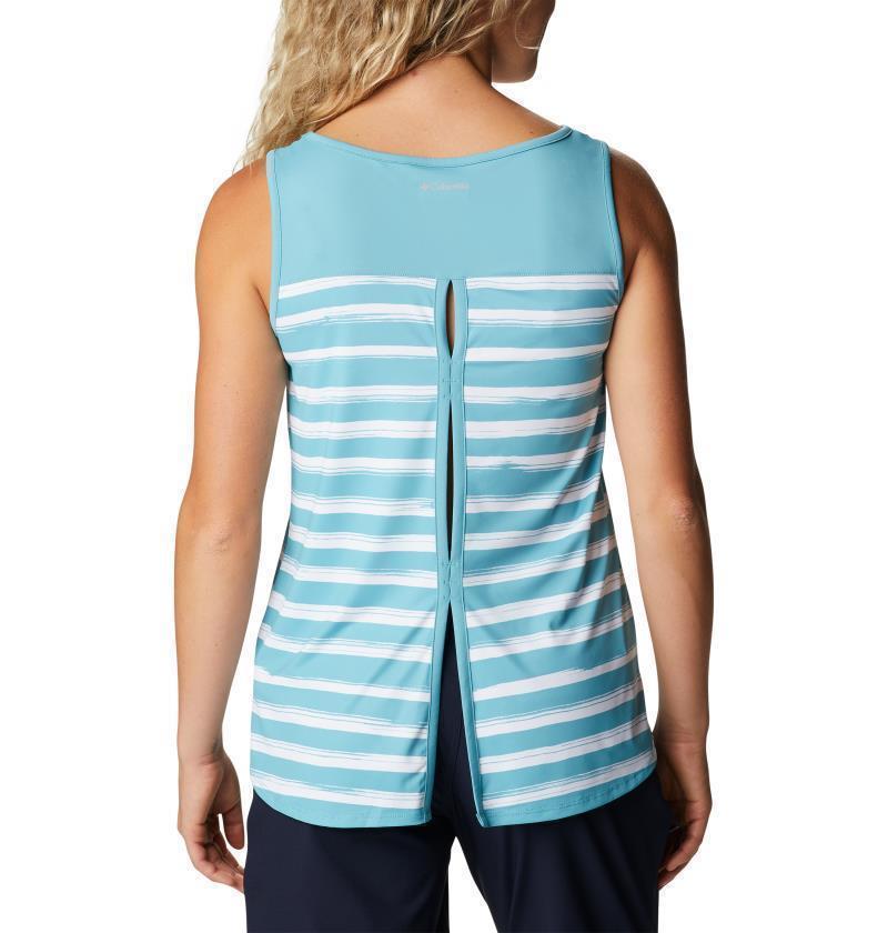 Chill River Tank - Womens - Sea Wave Brush Stripe 3