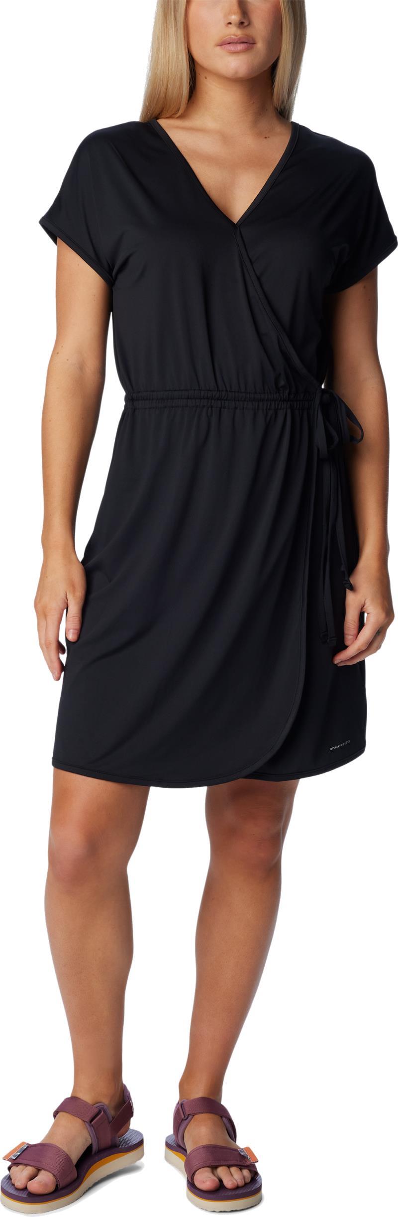 Chill River Wrap Dress - Black 2