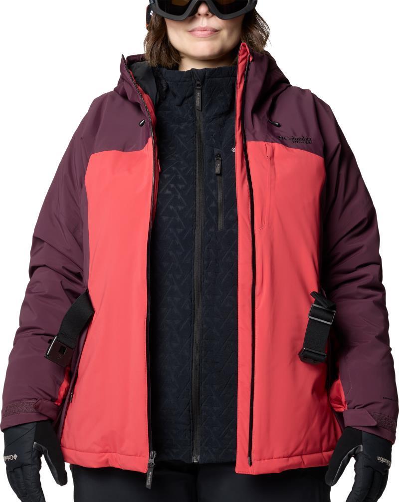 Cirque Bowl Insulated Jacket, Extended - Womens - daredevil / moonvista 1