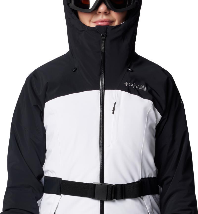 Cirque Bowl Insulated Jacket - Womens - White / Black 10