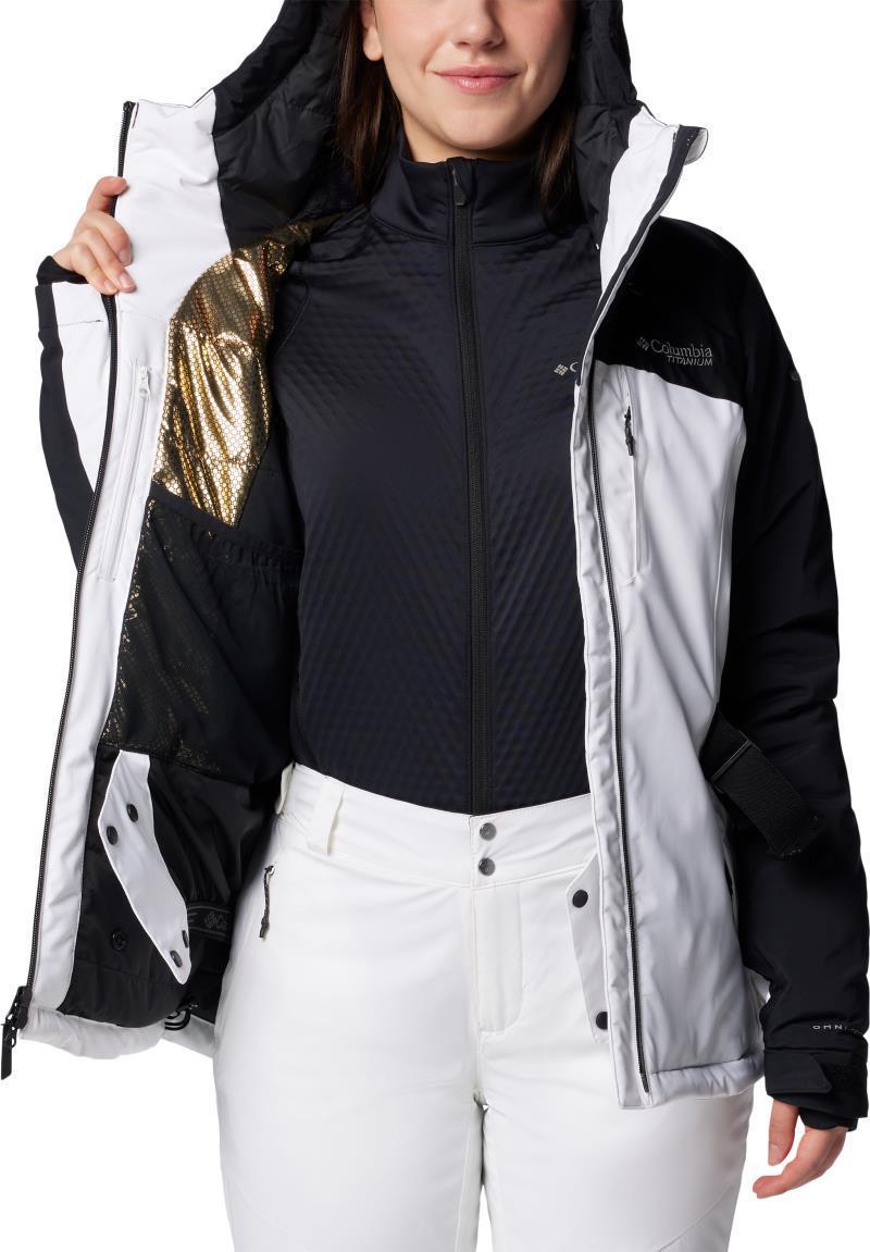 Cirque Bowl Insulated Jacket - Womens - White / Black 3