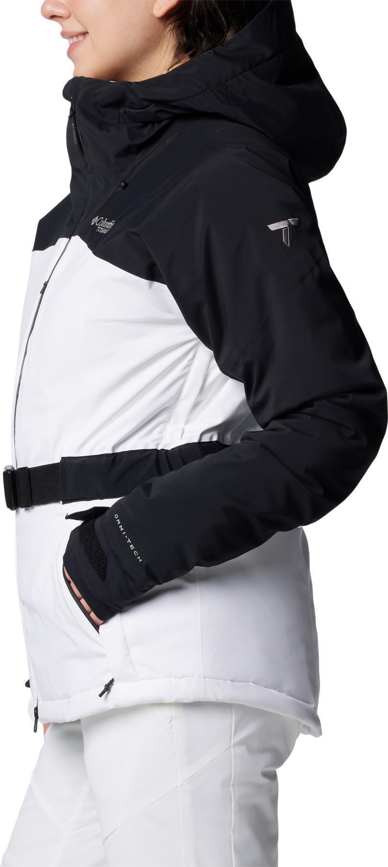 Cirque Bowl Insulated Jacket - Womens - White / Black 8