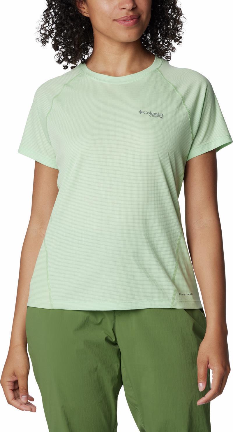 Cirque River SS Crew - Womens - Sage Leaf 1