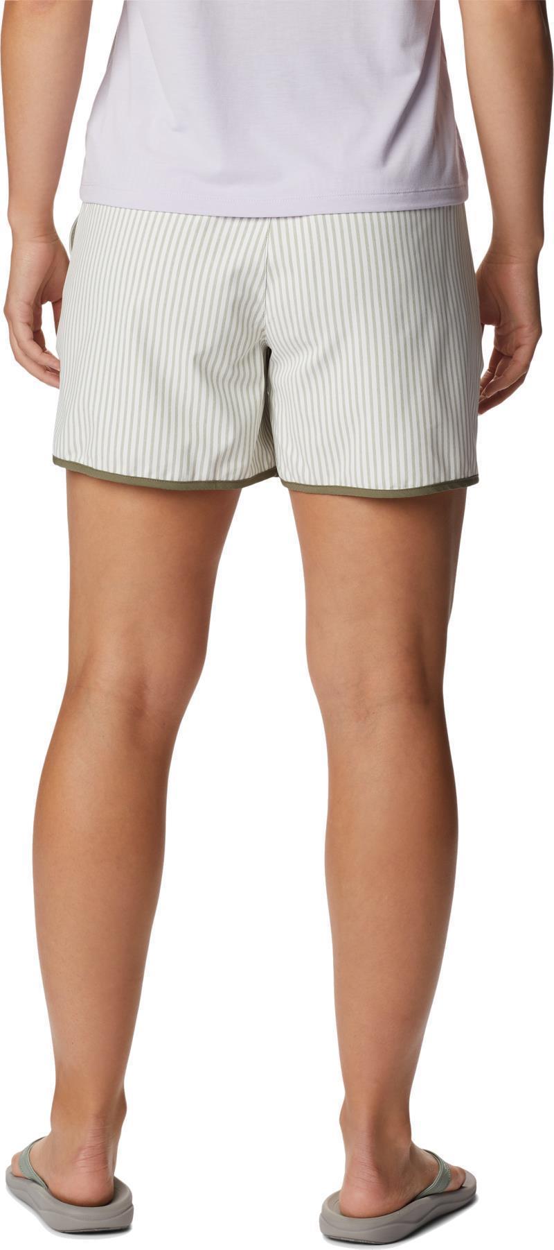 Claudia Ridge Shorts, 5" Inseam - Womens - Stone Green 3